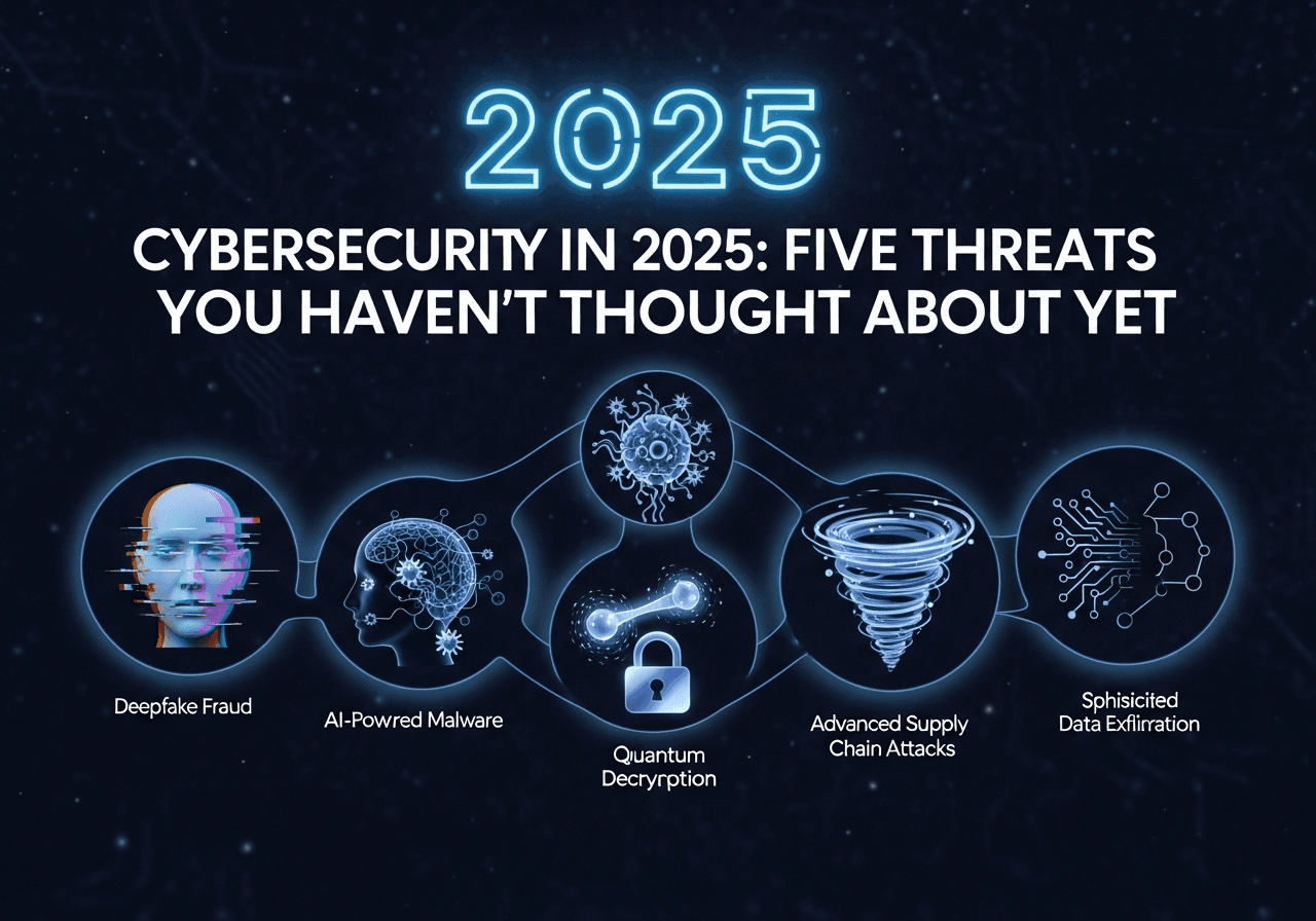Cybersecurity in 2025: Five Threats You Haven't Thought About Yet
