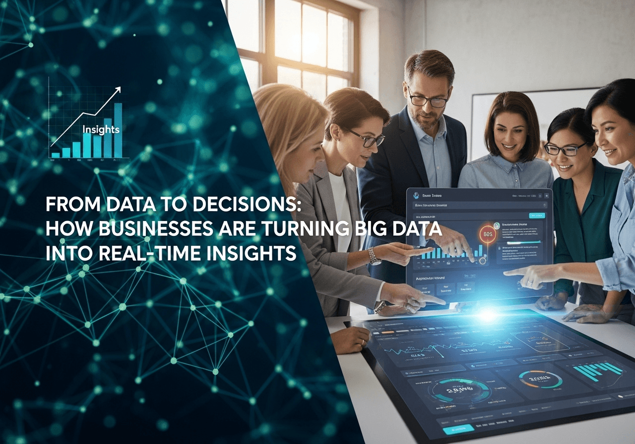 From Data to Decisions: How Businesses Are Turning Big Data into Real-Time Insights