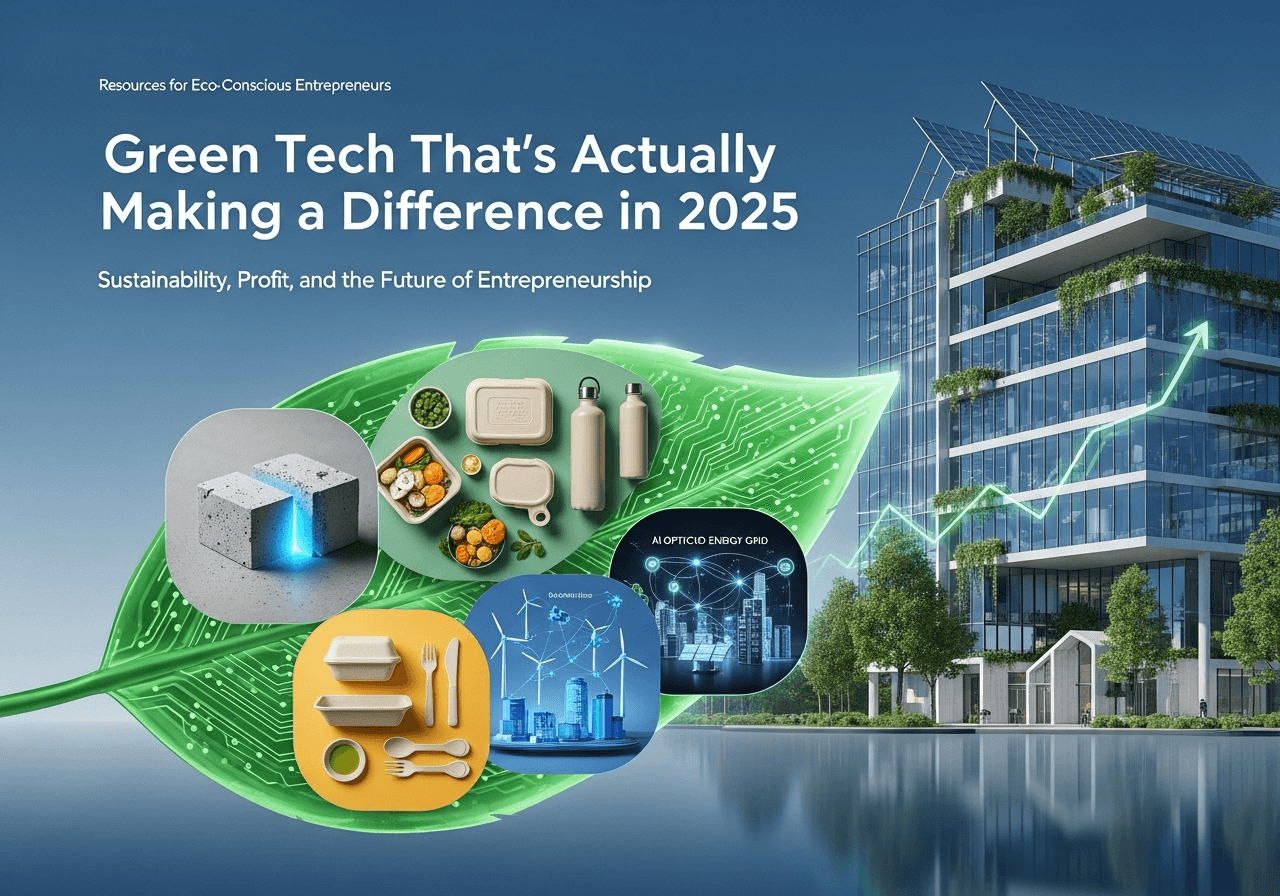 Green Tech That's Actually Making a Difference in 2025