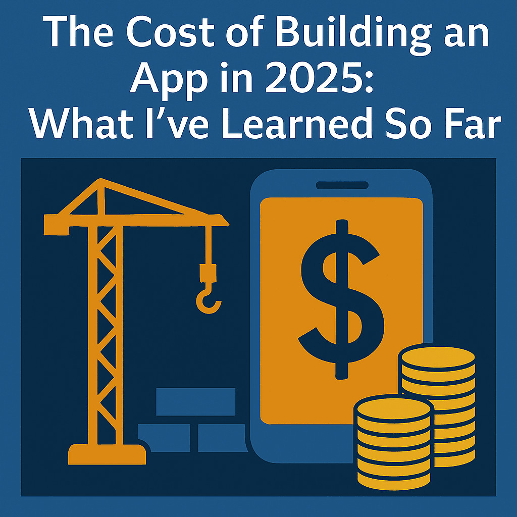 The Cost of Building an App in 2025: What I’ve Learned So Far